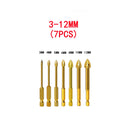 MaxxFuro / Universal Indestructible Drill Bits - Drills Through Anything / Complete Set