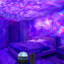 Ocean Wave Projector Lamp with Built-in Speaker