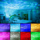 Ocean Wave Projector Lamp with Built-in Speaker